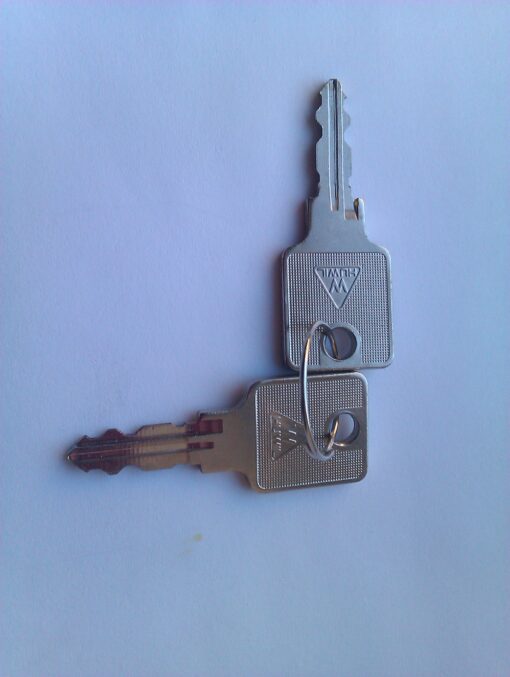 Huwil DE series keys 