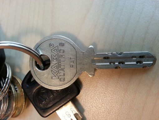 KABA Quattro high security keys 