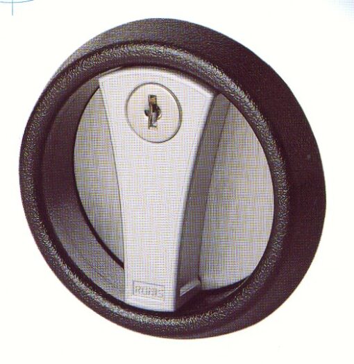 LC11 Circular Locking Handle for Sheerpride Cupboard c/w 2 keys 