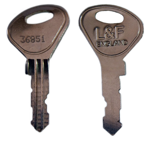 L&F Key Series 36001 - 38000 (Lion/Probe/etc Lockers) 