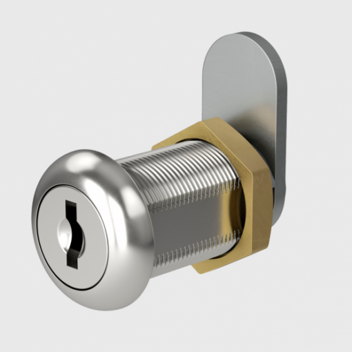 LO01-30 CS 30mm 1/2 turn lock c/w 2 keys 