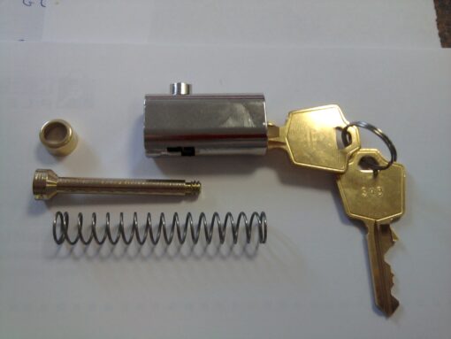 Schwab safe pish-in lock c/w 2 keys 